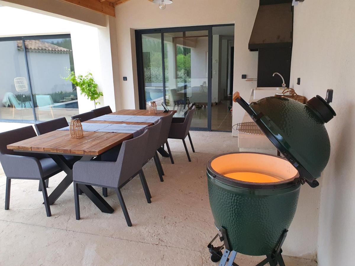 Onze Villa In Provence, Mont Ventoux, New Luxury Villa, Private Pool, Stunning Views, Outdoor Kitchen, Big Green Egg Malaucene Ngoại thất bức ảnh