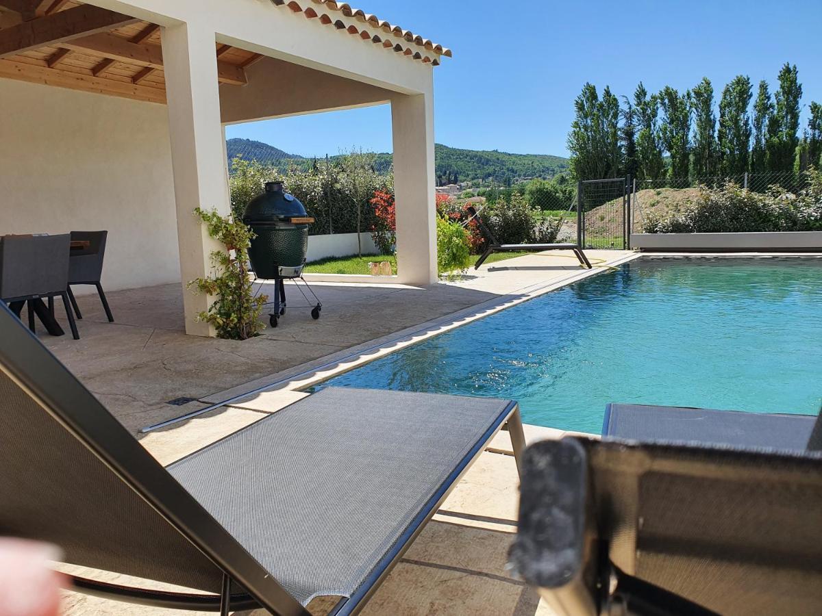 Onze Villa In Provence, Mont Ventoux, New Luxury Villa, Private Pool, Stunning Views, Outdoor Kitchen, Big Green Egg Malaucene Ngoại thất bức ảnh