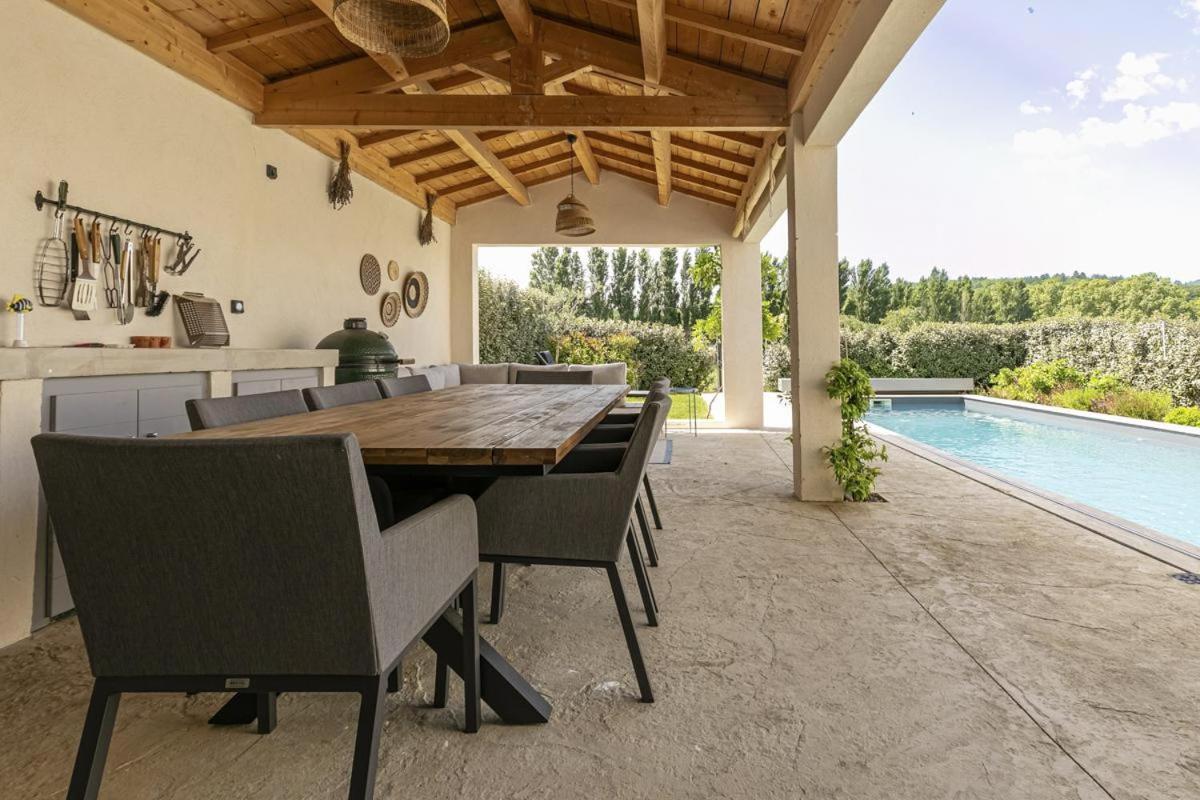 Onze Villa In Provence, Mont Ventoux, New Luxury Villa, Private Pool, Stunning Views, Outdoor Kitchen, Big Green Egg Malaucene Ngoại thất bức ảnh