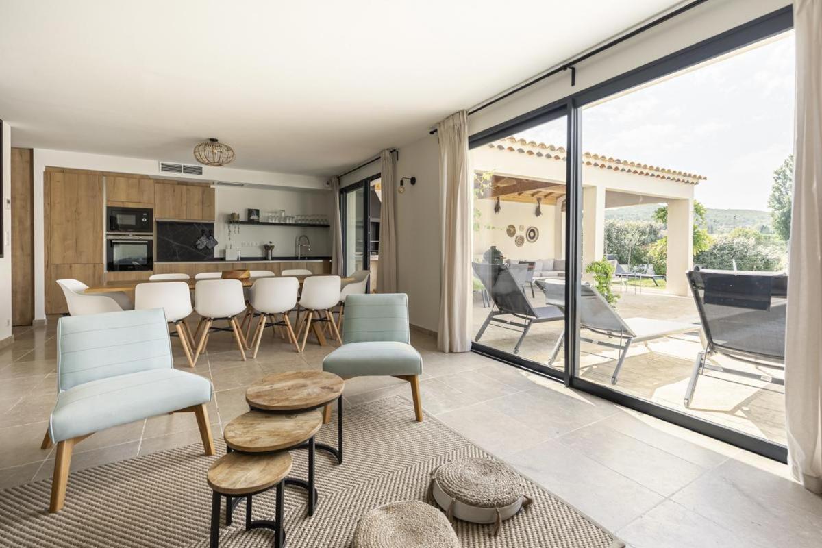 Onze Villa In Provence, Mont Ventoux, New Luxury Villa, Private Pool, Stunning Views, Outdoor Kitchen, Big Green Egg Malaucene Ngoại thất bức ảnh